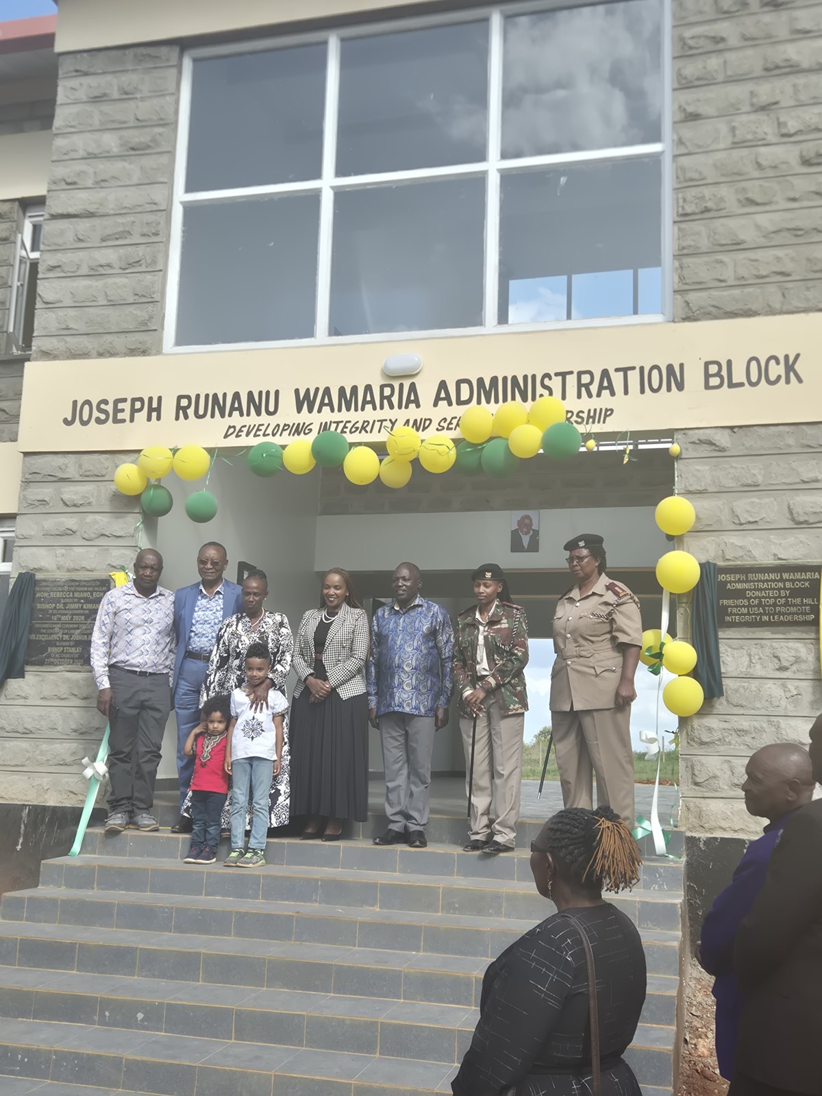 Grand opening of Top of the Hill Girls' School, Kenya, May 2026